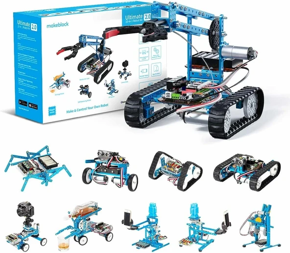 Makeblock mBot Ultimate 10'u 1 Arada Robot Yapı Oyuncakları ürün görseli 1