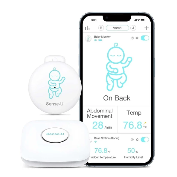 Sense-U Smart Baby Karın Hareket Monitörü 3 Bebek Karnını Takip Eder ürün görseli 1