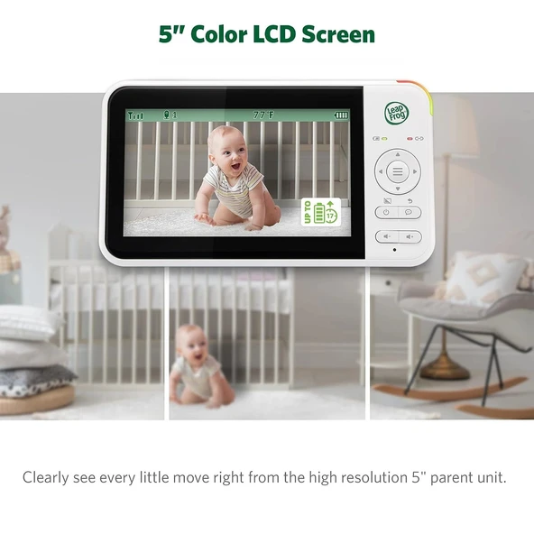 LeapFrog LF2415 5” Ekranlı Bebek Monitörü - Resim 2