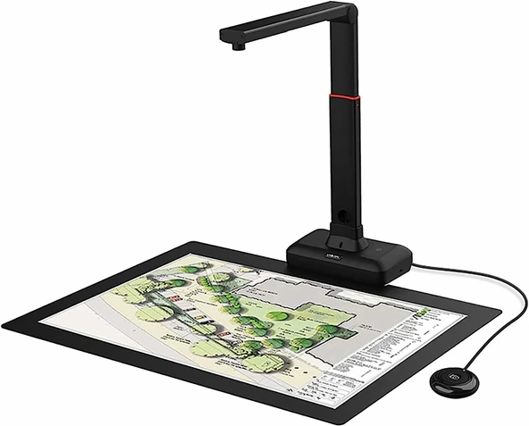 VIISAN S21 Geniş Format Kitap ve Belge Tarayıcı, 27MP Çözünürlük ürün görseli