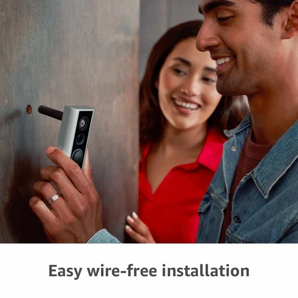 Ring Peephole Cam - Akıllı Görüntülü Kapı Zili - Resim 4