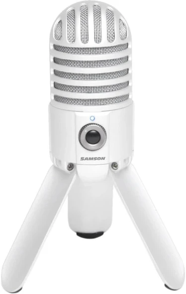 Samson Meteor Mic USB Stüdyo Kondenser Mikrofon (Beyaz) ürün görseli 1