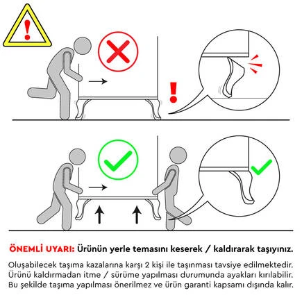 Country 4 Çekmeceli Şifonyer - Mat Lake Beyaz 90x89x45 cm (GxYxD) - Resim 9