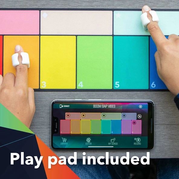 Sphero Specdrums (2 Yüzük) Uygulama Etkin Müzik Halkası - Resim 4