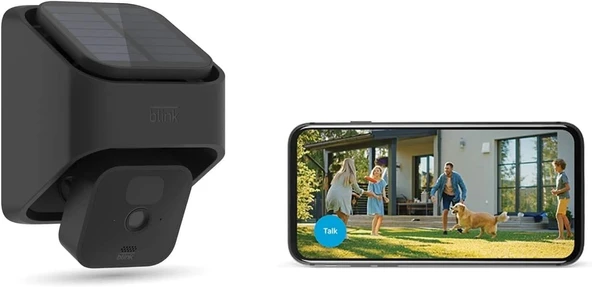 Blink Outdoor (3. Nesil) + Solar Panel Şarj Montajı, 3 Kamera Kit - Resim 4
