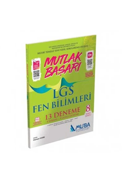 Muba Mutlak Başarı Lgs Fen Bilimleri 13 Deneme ürün görseli