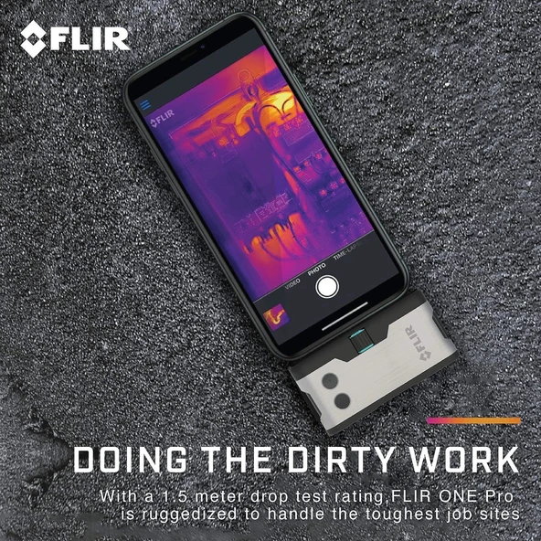 FLIR ONE Gen 3 - iOS - Termal Kamera MSX Görüntü İyileştirme Teknolojisi - Resim 4