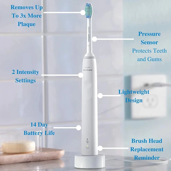 Philips Sonicare Şarj Edilebilir Elektrikli Diş Fırçası - Resim 4