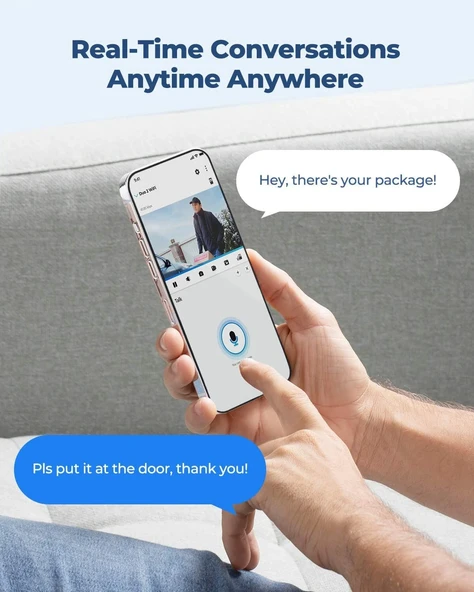 REOLINK 4K WiFi Güvenlik Kamerası - Ultra Geniş Açılı - Resim 3