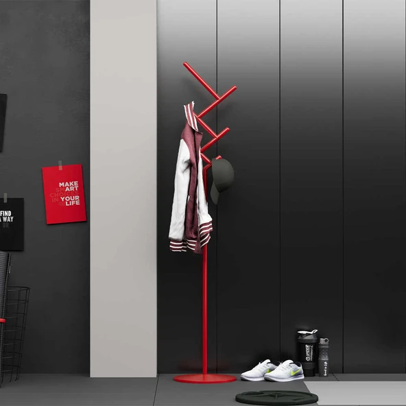 Ares Askılık-Kırmızı ürün görseli