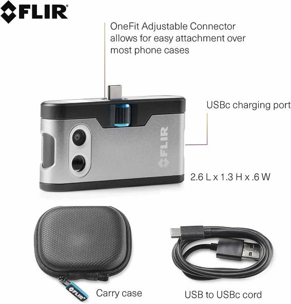 FLIR ONE Gen 3 - Android (USB-C) - Termal Kamera - Resim 3