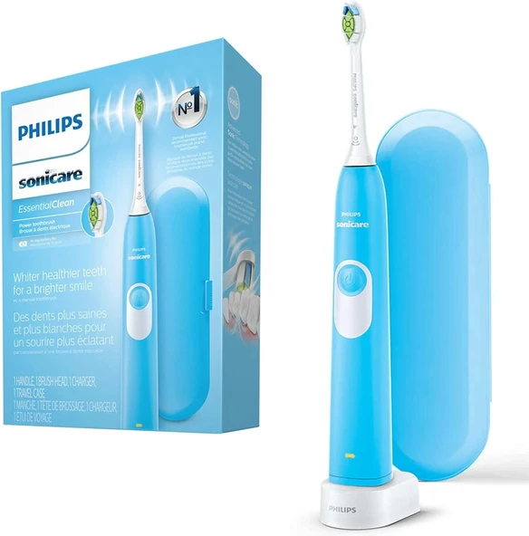 Philips Sonicare Elektrikli Diş Fırçası EssentialClean - Mavi ürün görseli 1