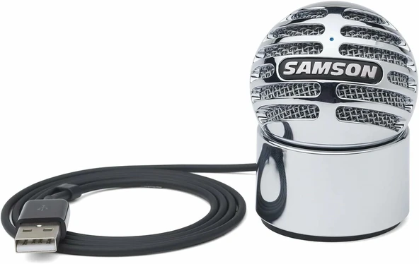 Samson Meteorite USB Kondenser Mikrofon, Krom - Resim 2