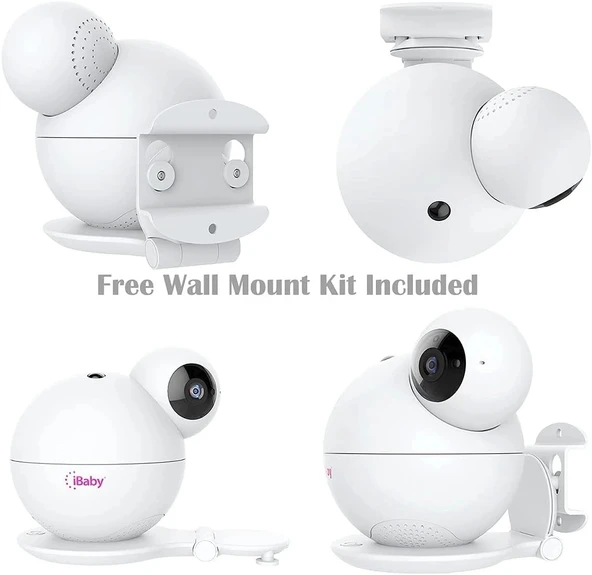 iBaby M8 2K Akıllı Bebek Monitörü, 2 Yönlü Konuşma - Resim 4