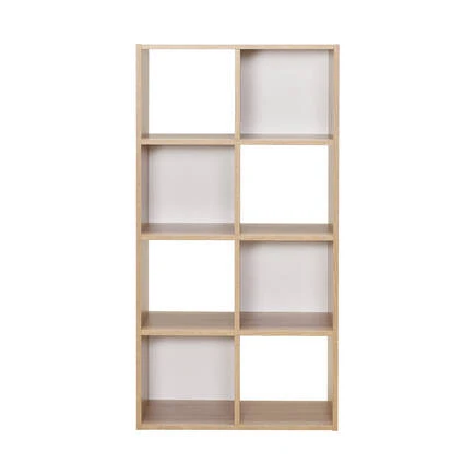 Vera 8 Bölmeli Kitaplık-Sonoma 61x121x30 cm (GxYxD) - Resim 4