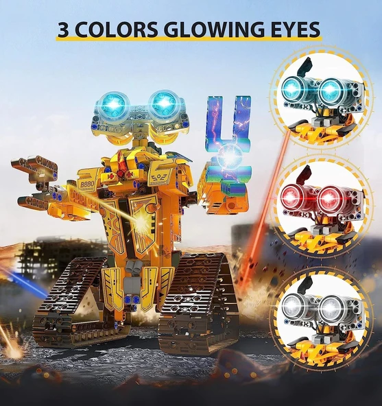 Sillbird Robot STEM Projeleri (468 Parça) - Resim 2