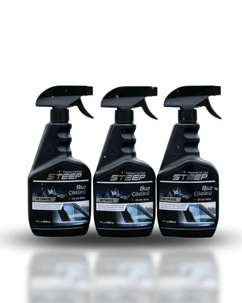 STEEP Ultimate Cam Buz Çözücü ve Buzlanma Önleyici 500 Ml 3 Adet ürün görseli 1