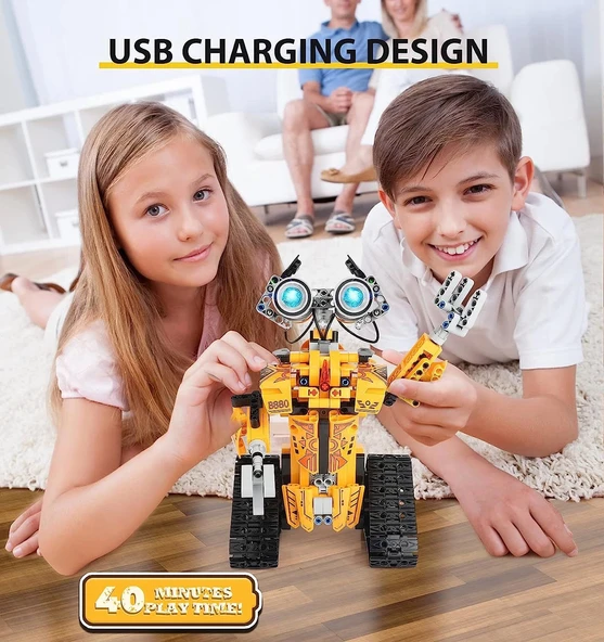 Sillbird Robot STEM Projeleri (468 Parça) - Resim 4