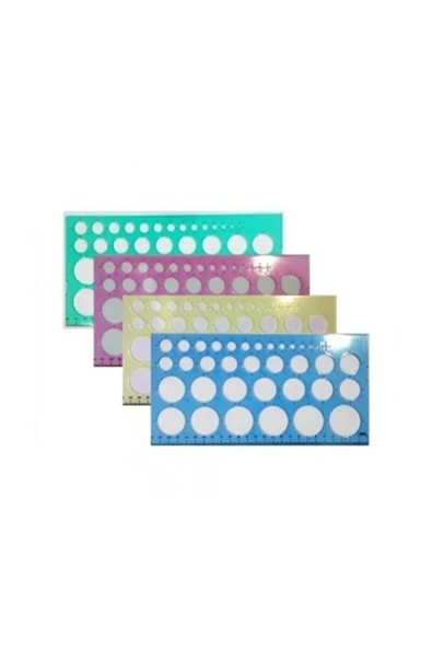 Kapı Yayınları Rio Daire Şablonu 1-36 Mm ürün görseli