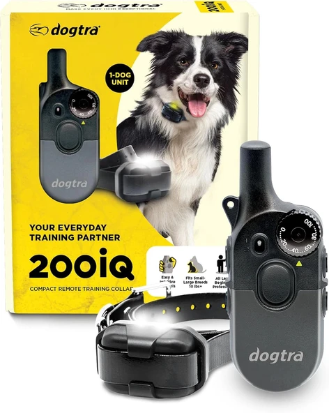 Dogtra 200iQ Uzaktan Eğitim E-Tasması 4,5+ Kg Köpekler - Gri ürün görseli 1