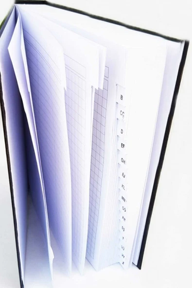 Gürpaş Ticari Fihrist 24'lü 20x28 Cilt Bezli - Resim 2