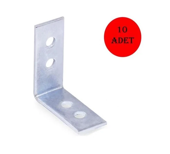 Metal Masa L Gönye Köşe Bağ.15x35x35x2mm 10 Lu Pak ürün görseli 1