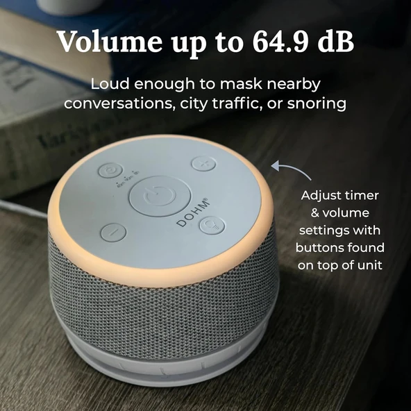 Yogasleep Dohm Nova Beyaz Gürültü Ses Makinesi, Gece Lambası - Resim 2