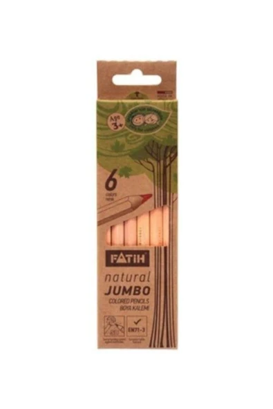 Fatih Naturel Jumbo 6 Renk 8690216335809 Hızlı Teslimat ürün görseli