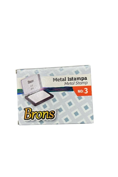 Brons Istampa No:3 6x8 Cm Br-141 - Resim 2