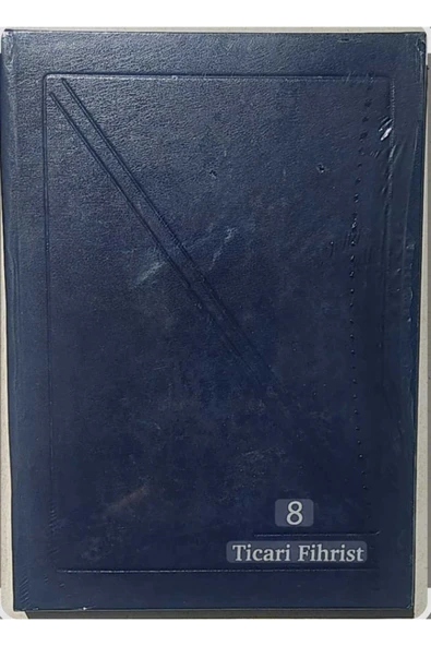 GÜRMAT TİCARİ FİHRİST 8Lİ 20*28 CİLT BEZİ ürün görseli