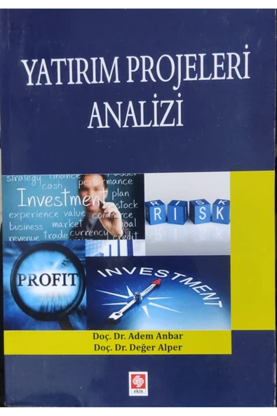 Ekin Yatırım Projeleri Analizi 1.baskı ürün görseli