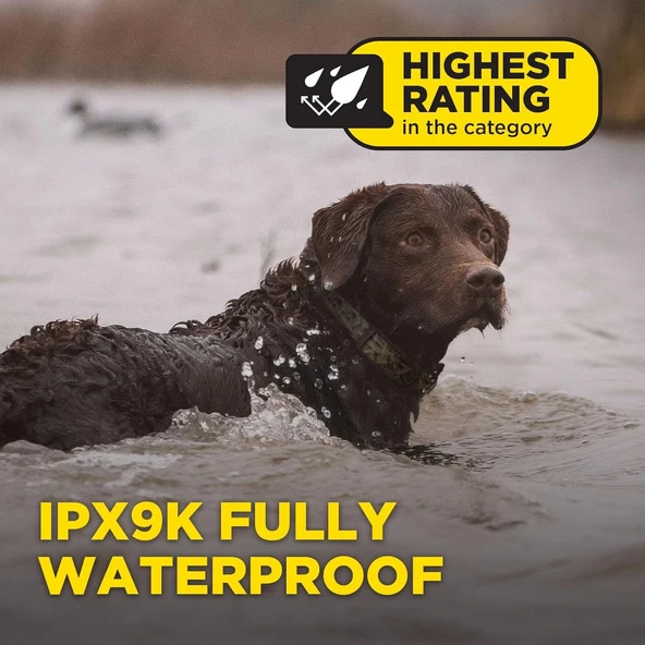 Dogtra 1900X Kamuflaj E-Collar Eğitimi Tasması - 3/4 Mil, 16+ Kg Köpekler - Resim 6