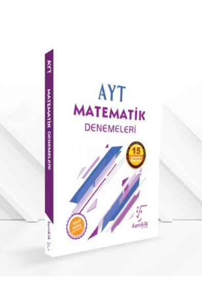 Karekök Eğitim Yayın Yeni Müf. Karekök Yayınları AYT Matematik Denemeleri (15 Çözümlü Deneme) ürün görseli