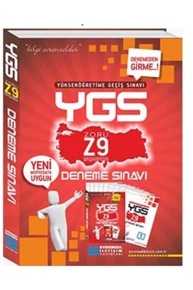 Evrensel İletişim Yayınları Z9 Ygs 9 Fasikül Deneme Sınavı ürün görseli