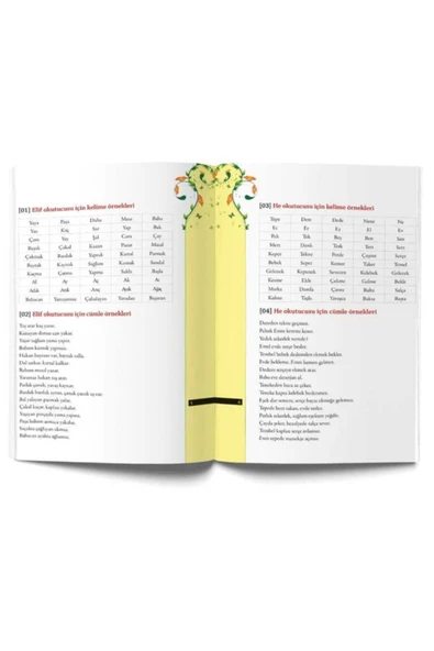 Kida Kitap Osmanlı Türkçesi : Kolay Okuma Metinleri - 1 Metin Uçar - Resim 3