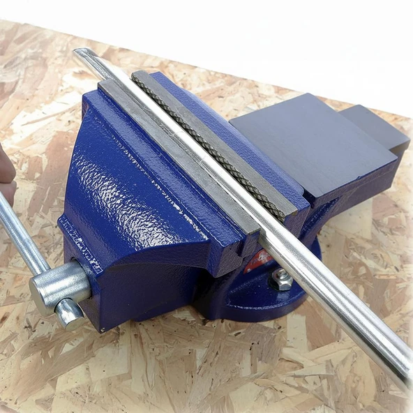 WORKPRO WP233006 125mm 360° Döner Tabanlı Örslü Profesyonel Tezgâh Mengene - Resim 10