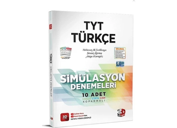 TYT 2025 Simülasyon Türkçe Denemeleri ürün görseli