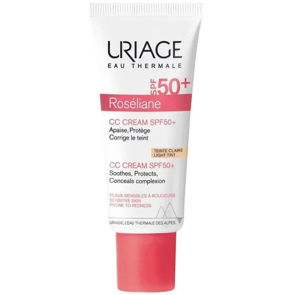 Uriage Roseliane CC Krem SPF 50+ Renkli Nemlendirici Light 40ml ürün görseli