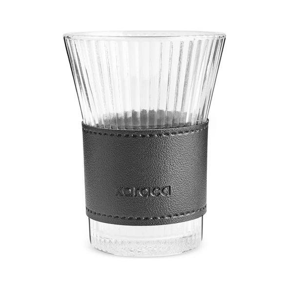 Karaca Leather Cool Touch Latte Bardağı 210 ml Siyah - Resim 6