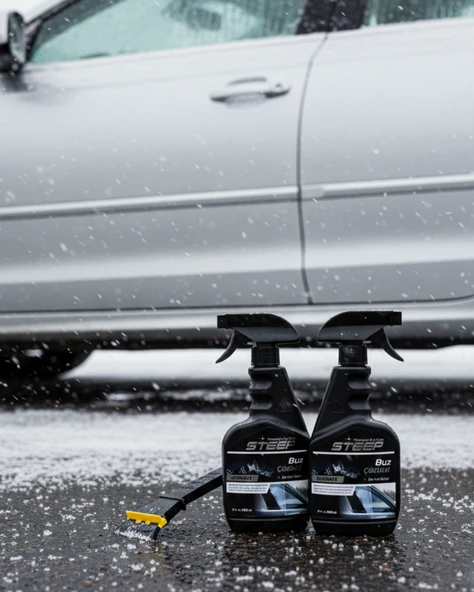 STEEP Ultimate Cam Buz Çözücü ve Buzlanma Önleyici 500 Ml 2 Adet Buz Kırıcı Silikonlu - Resim 2