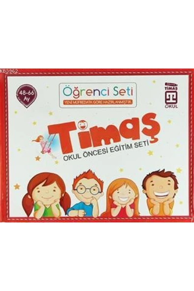 Timaş Kırmızı Misket Okul Öncesi Eğitim Seti ürün görseli