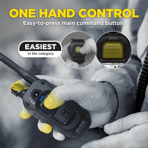 Dogtra 1900X Black - 1 Mil Uzaktan Eğitim E-Collar 20+ Kg Köpekler - Resim 4