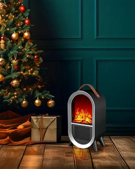 Dlc Flame Go Deko 1500W Elektrikli Şömine - Resim 3