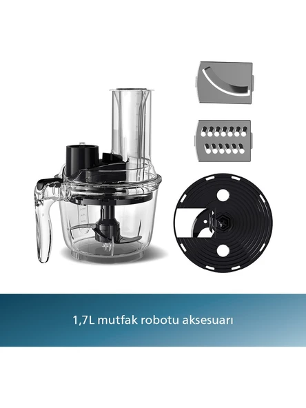 Philips 5000 Serisi HR2695/01 1200 W Blender Seti - Resim 7