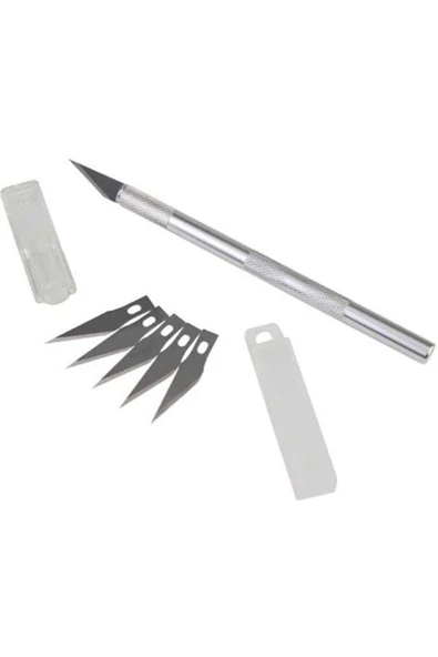 TOTAL Kretuar Bıçağı 5 Yedekli - Resim 2