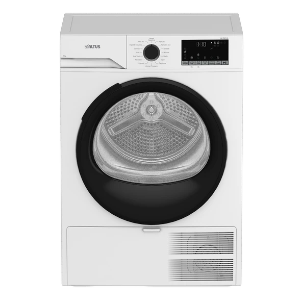 ALTUS AL KM 846 M 8 kg E Enerji Sınıfı Isı Pompalı Kurutma Makinesi Beyaz ürün görseli