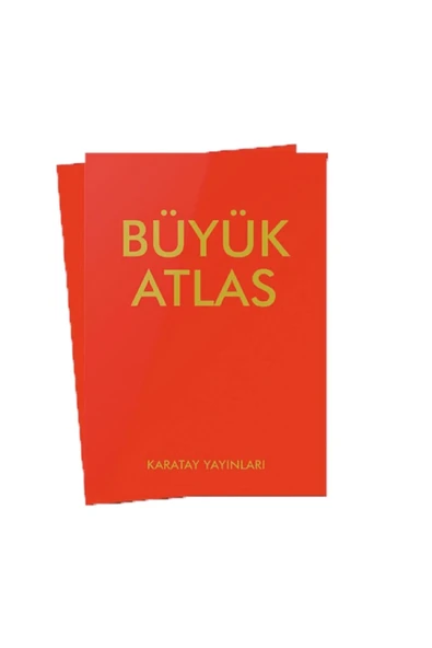 Karatay Yayınları Büyük Atlas - Dünya Atlası ürün görseli