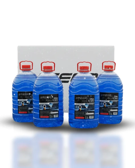 STEEP Oto Cam Suyu -20 Derece Antifriz İçerikli 5 Lt 4 Adet ürün görseli 1