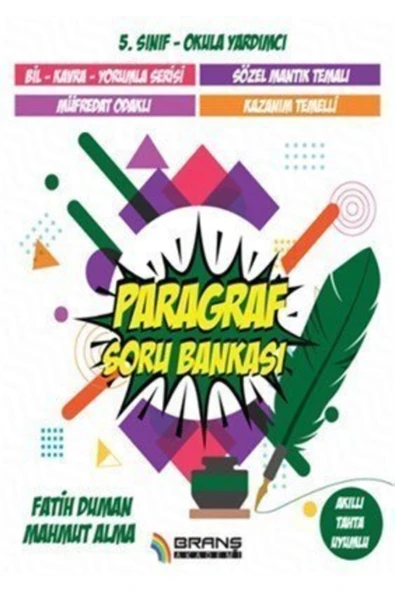 Branş Akademi Yayınları 5. Sınıf Paragraf Soru Bankası - Resim 2
