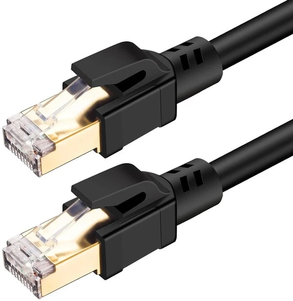 PrimeX PX-5212 2 Metre Cat8 Kablo, 40Gbps S/ftp 2000MHz Yüksek Hızlı İnternet Kablosu - Resim 4